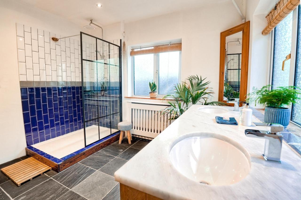 Spacious Sea-View Apt. Overlooking St Ives Bay Gwithian Zewnętrze zdjęcie